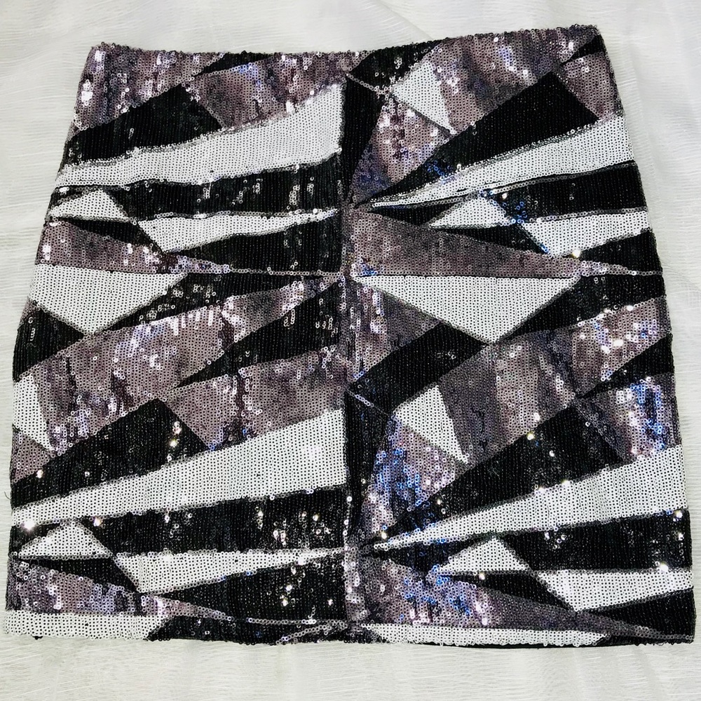 Arden B - Sequin Saturday Night Skirt